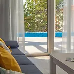 New With Large Pool, Sea View, 300 M From The - By Traveler Tourist Agency Krk - Id 2191 *